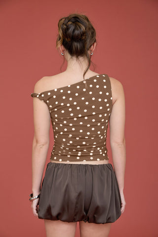 Jillian Twist Mesh Top