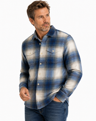 True Grit Dual Pocket Drifter Plaid Shirt