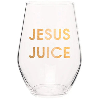 Chez Gagne Stemless Wine Glasses