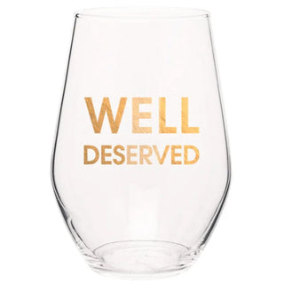 Chez Gagne Stemless Wine Glasses