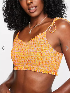 Vero Moda Frilly Swim Top