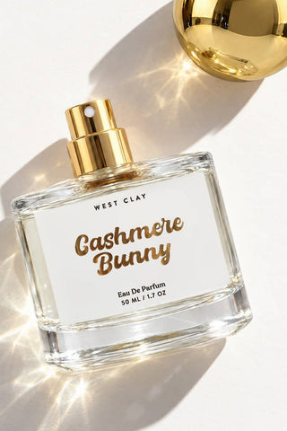 50ml west clay womens perfume spray bottle gold accents
