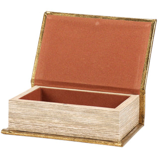 Gold Deer Book Storage Box