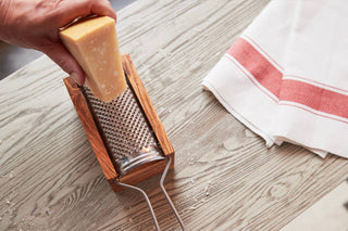 Verve Italian Olivewood Box Cheese Grater