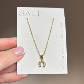 Salt Luck Horseshoe Necklace