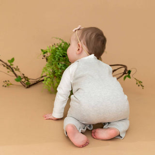 Viverano Bunny Embroidered Overall Set
