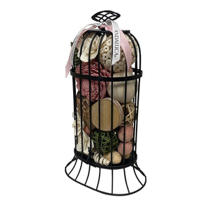 Andaluca Caged Potpourri Garden Bell Peony & Oak