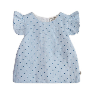 Viverano Emery Hearts Ruffled Top and Bloomer