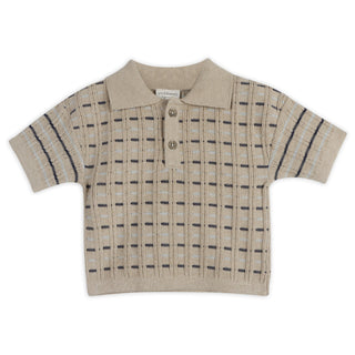 Viverano Henry Textured Polo Shirt and Shorts