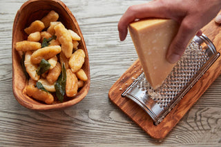 Verve Italian Olivewood Flat Cheese Grater
