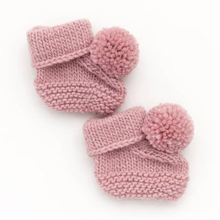 Huggalugs Garter Stitch Baby Booties