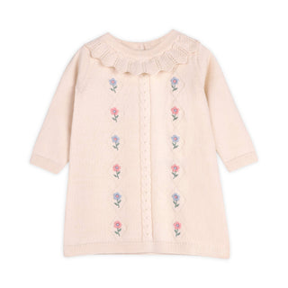 Viverano Baby Girl Emma Floral Ruffle Dress
