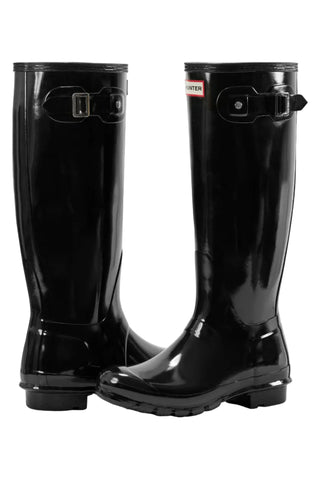 Hunter Womens Original Tall Waterproof Gloss Boot