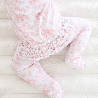 Caden Lane Baby Fancy Frills Ruffle Footie