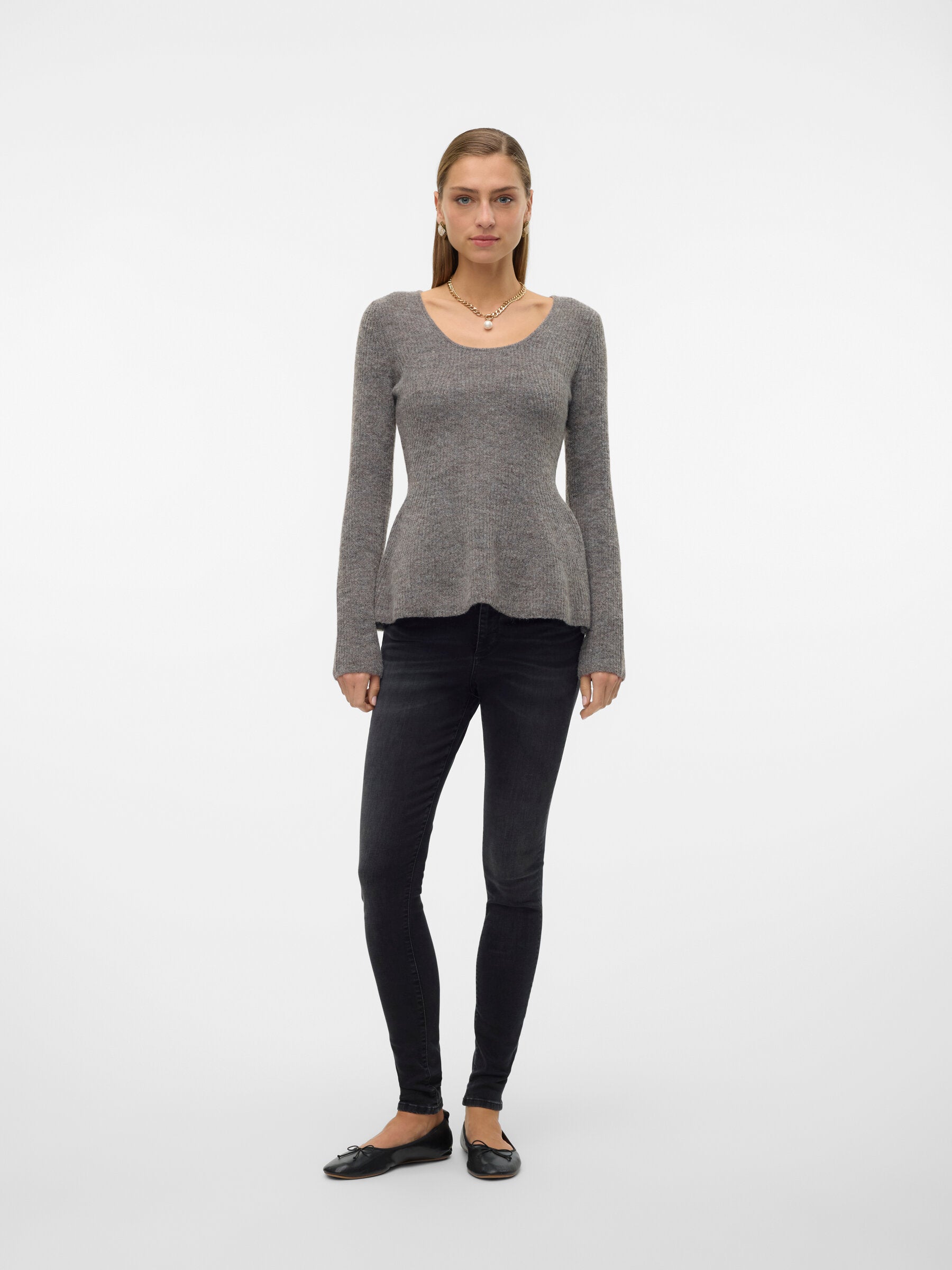 Vero Moda Desma Peplum Pullover