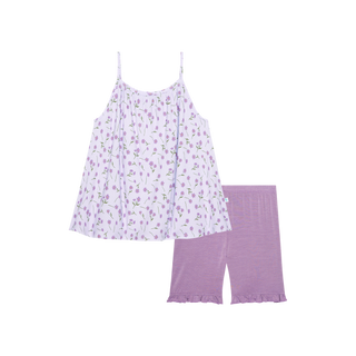 Posh Peanut Jeanette Spaghetti Top & Ruffled Short