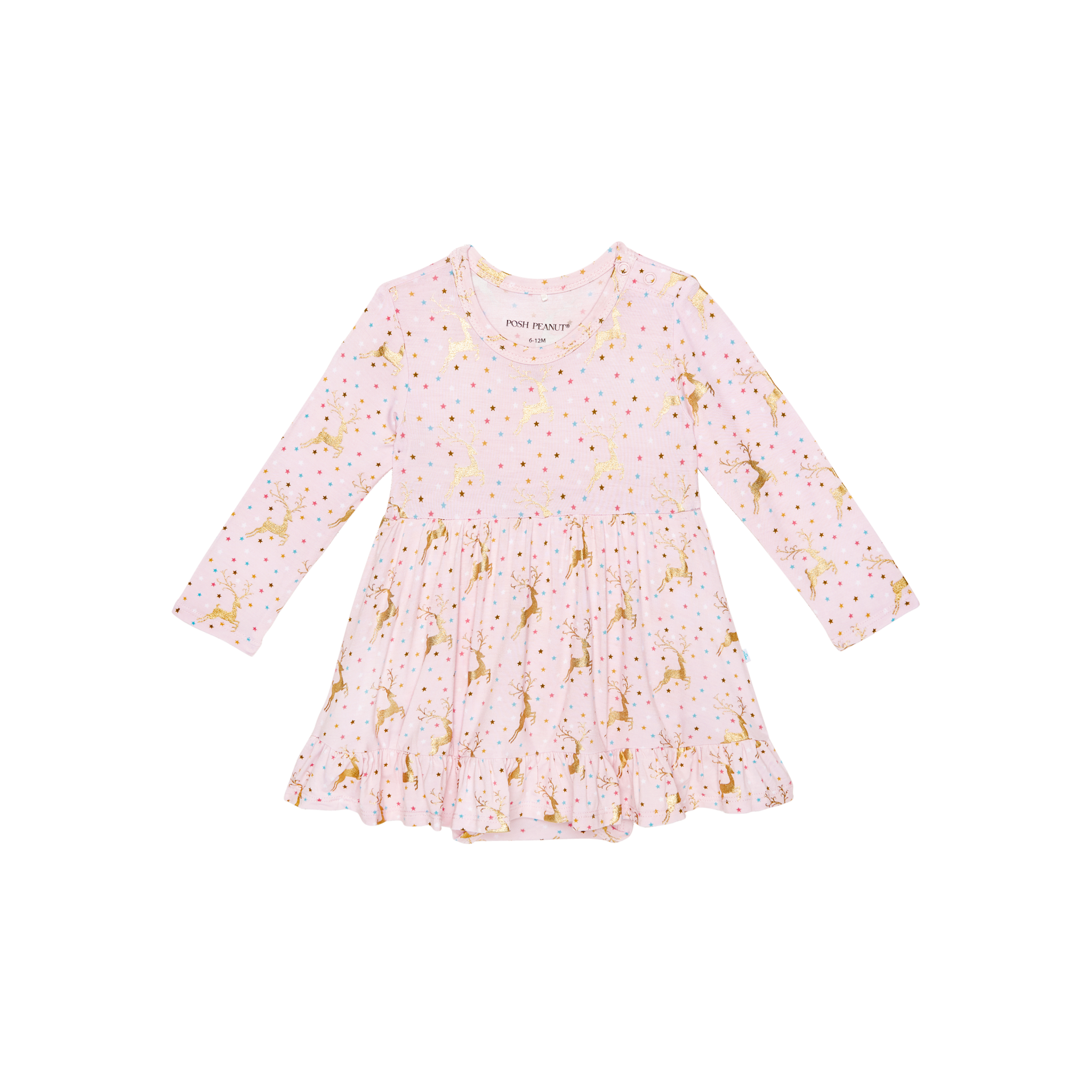 Posh Peanut Ryleigh Ruffled Twirl Dress