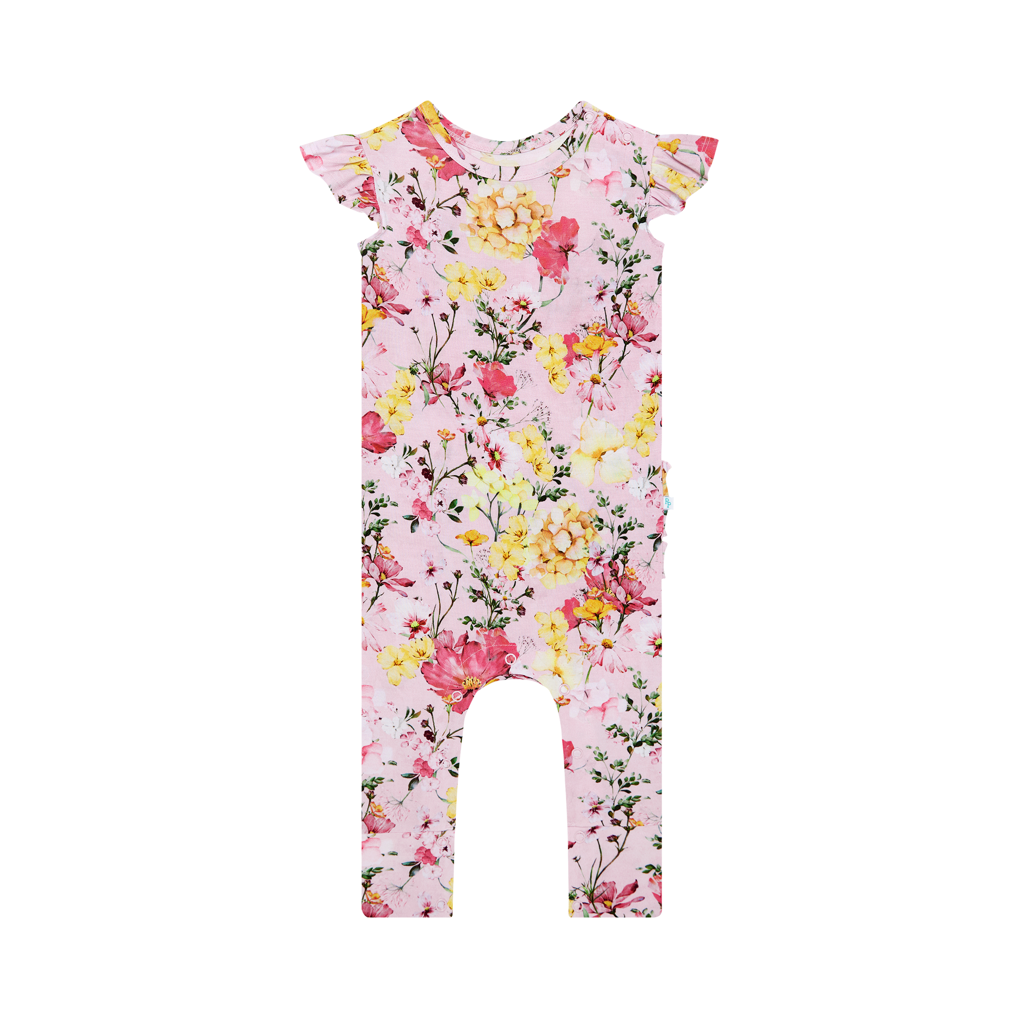 Posh Peanut Gaia Ruffled Romper