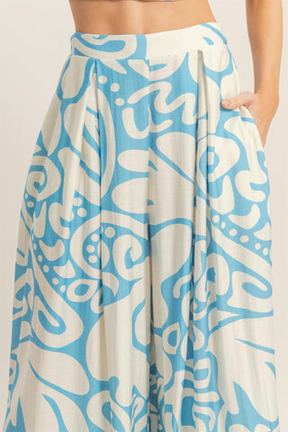 Allysa Strapless Pant Set