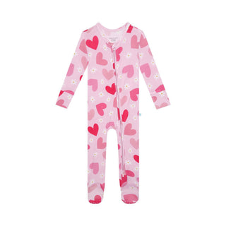 Posh Peanut Baby Daisy Love Onesie