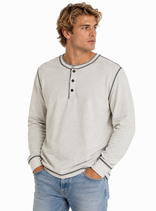 True Grit Mens Henley