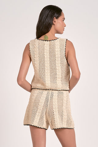 Elan Vest with Tie Front