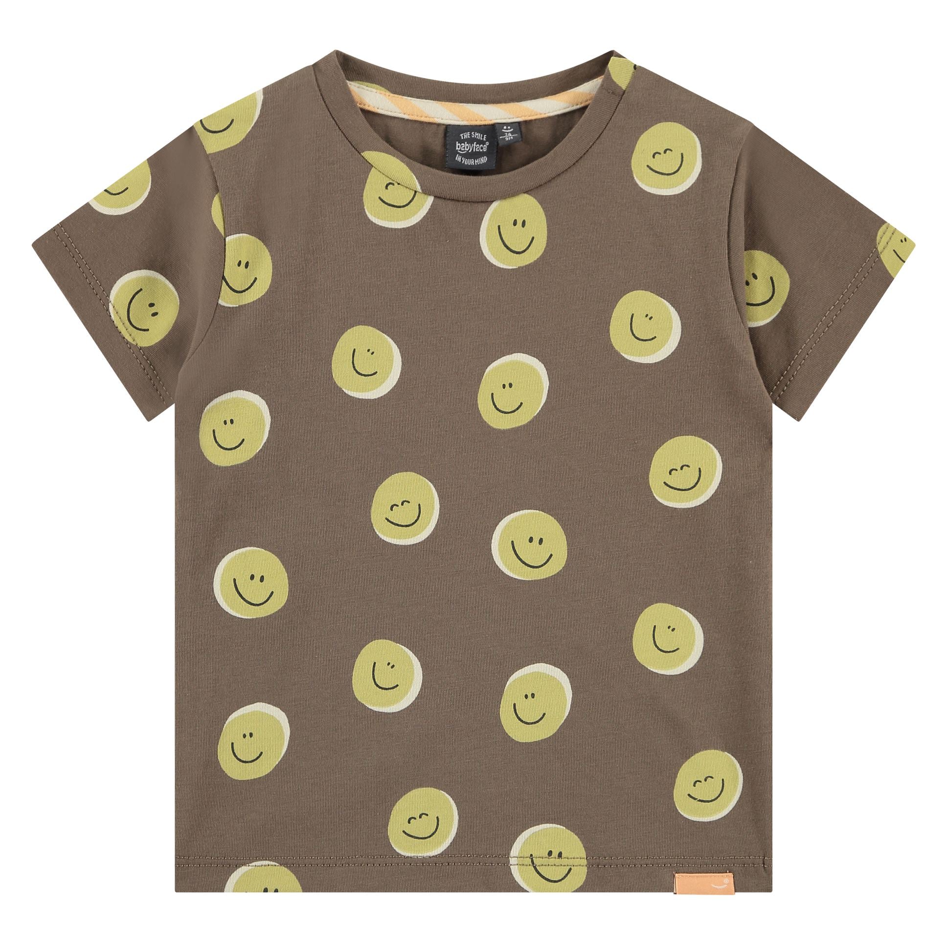 Babyface Baby Boy Tee Yellow Smile