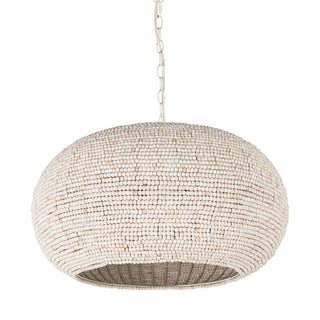 Mercana Theta Wood Beaded Chandelier