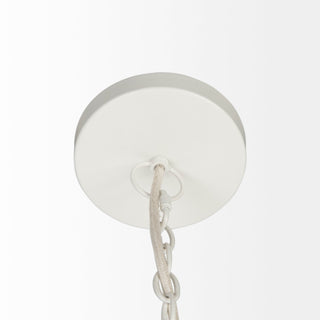 Mercana Theta Wood Beaded Chandelier