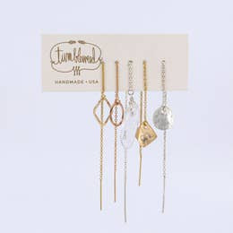 Tumbleweed Rose Gold Earring Collection