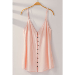 Mina Button Front Cami