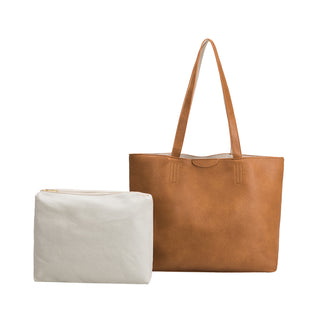 Melie Bianco Denise Large Reversible Vegan Tote Bag