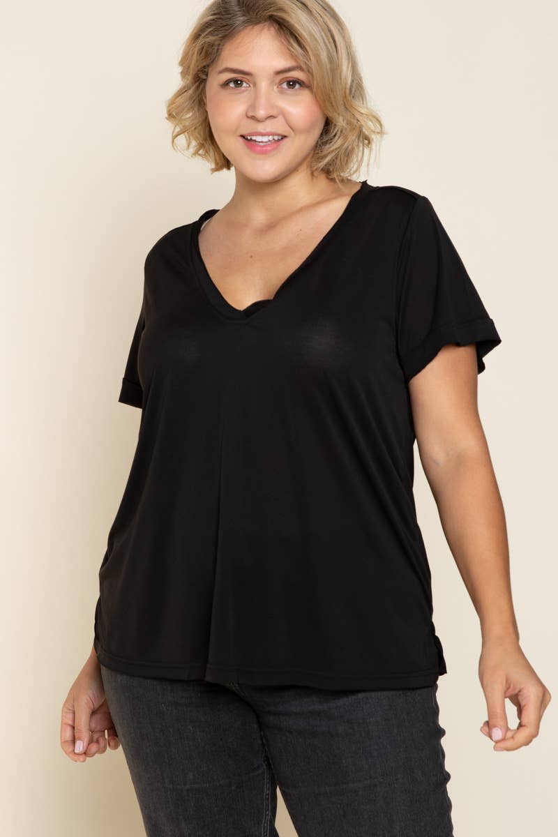 Commons Womens Plus Daisy Top