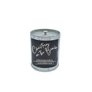 Soy Wax Candle Christmas On The Beach