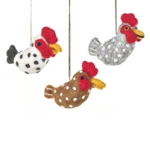 Felt So Good Farmhouse Chicken Set of 3