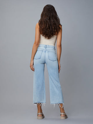 DL1961 Womens Hepburn Wide Leg High Rise Vintage