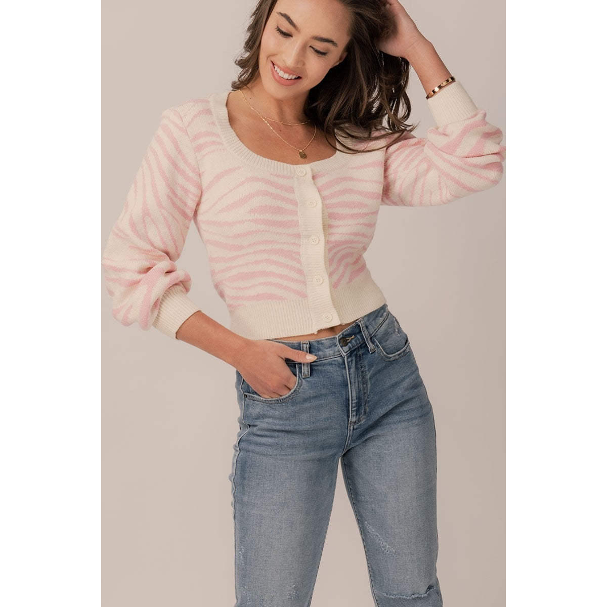 Lennox Cropped Cardigan