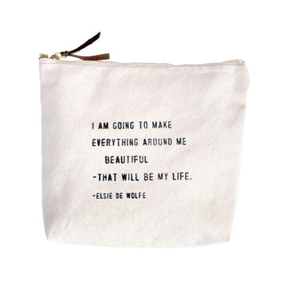 Sugarboo Canvas Zip Bag