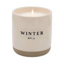 Sweet Water Decor Cream Stoneware Jar Candle