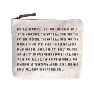 Sugarboo Canvas Zip Bag