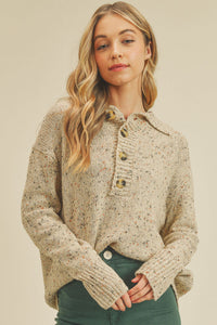 Jacee Collared Sweater