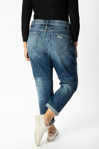 KanCan Beatrice Ultra High Rise Boyfriend Jeans - Plus