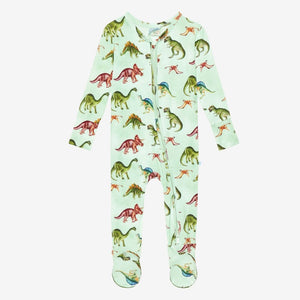 Posh Peanut Buddy Footie Zippered Onesie