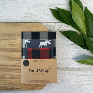 Olsen Beeswax Food Wraps 3-Pack