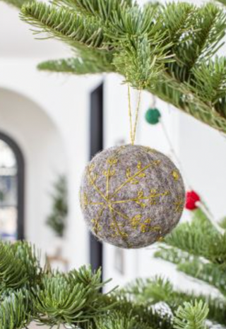 Fabric Felt Ornaments Round
