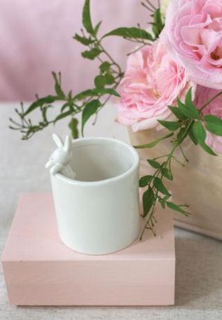 Peeking Bunny Pots Set