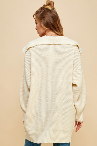 Hindy Knit Sweater Cardigan