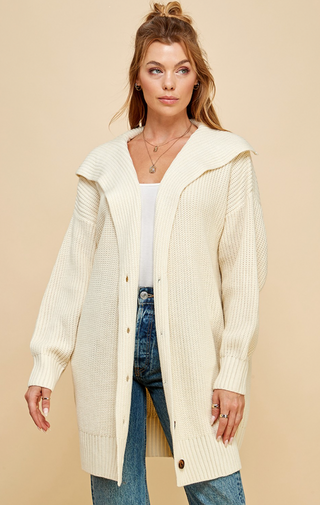 Hindy Knit Sweater Cardigan