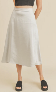 Arielle A-line Midi Skirt