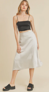 Arielle A-line Midi Skirt